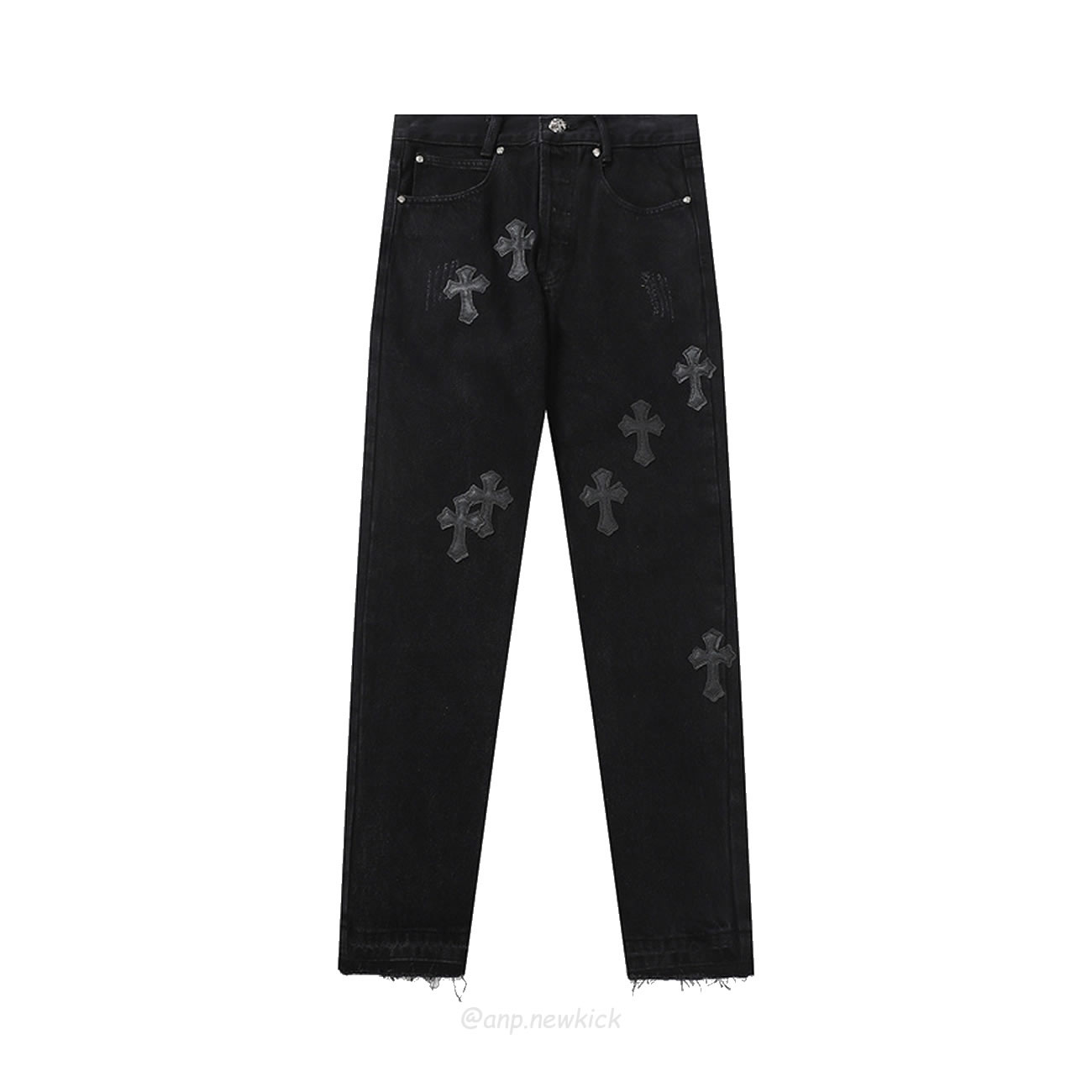 Chrome Hearts Black Cross Jeans (2) - newkick.cc